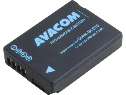 panasonic dmw bcg10 li ion 3 6v 890mah 2 9wh ien386346