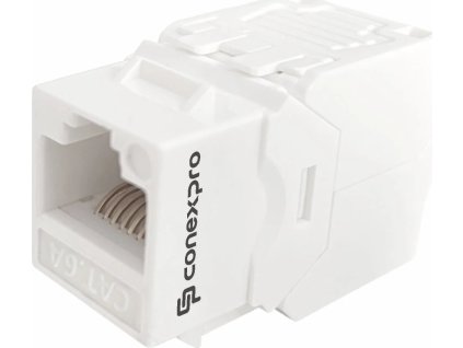 conexpro beznastrojovy keystone utp cat6a bily ien519553