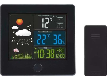 solight meteostanice barevny lcd teplota vlhkost rcc cerna ien472652