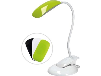 solight led stmivatelna lampicka 2v1 podstavec i klip 5w 4000k 3 barevne kryty ien472618