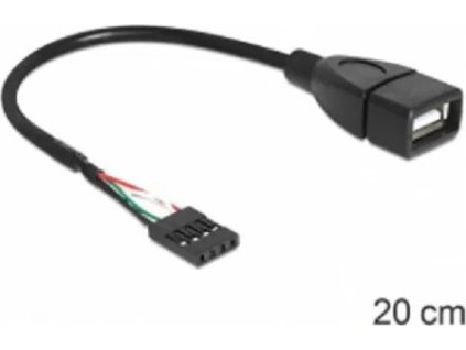 delock kabel usb 2 0 a samice na pinovy konektor ien235623