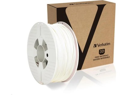 verbatim filament pla 2 85mm 126m 1kg bily ien348911