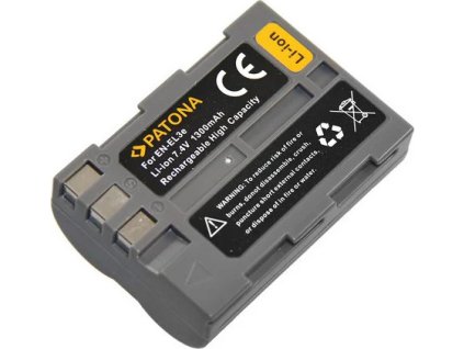 patona pt1036 nikon en el3e 1300mah li ion ien170498