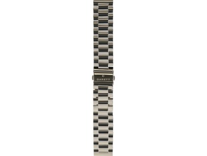 garett univerzalni reminek 22 mm stribrny kovovy typ solid ien574550