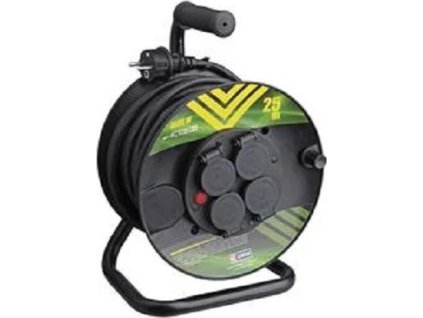 gumovy prodluzovaci kabel buben 4 zasuvky 25m ien244289