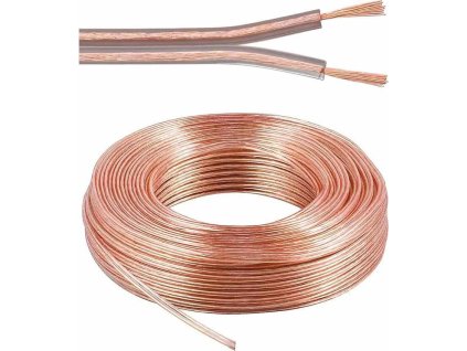 kabely na propojeni reprosoustav 99 9 med 2x1 5mm2 25m ien378423