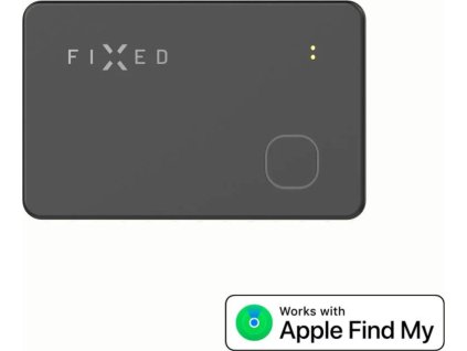 smart tracker fixed tag card s podporou find my bezdratove nabijeni cerny ien521365
