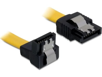 delock kabel hdd sata 50cm primy dolu zluty kovova zapadka 82811 ien186529