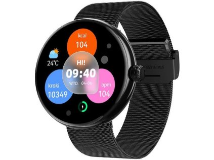 chytre hodinky forever forevive 5 sb 365 cerne ien532046