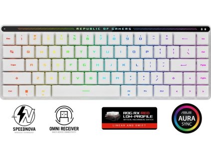 asus rog falchion rx low profile rog nx snow us ien557717