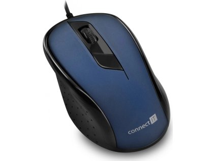 connect it cmo 1200 bl mys opticka usb modra ien270337