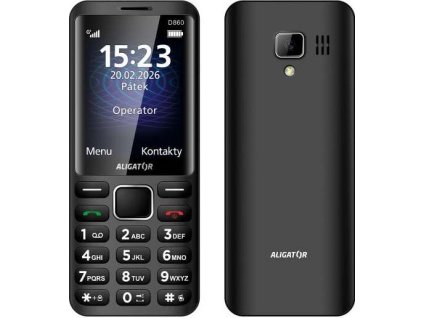 aligator d860 dual sim cerny ien576310