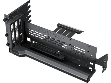 phanteks premium pcie gen 5 vertical gpu bracket drgb pcie 5 0 riser cable 220mm black ien569274