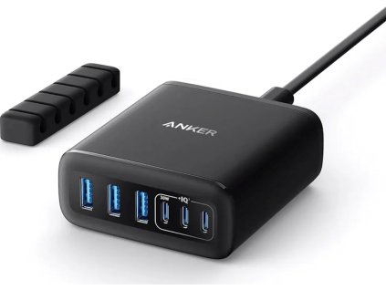nabijeci stanice anker 112w 3xusb c 3xusb cerna ien556823