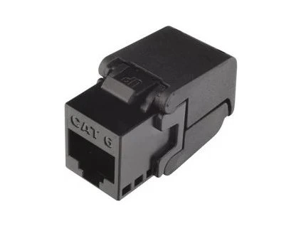 solarix keystone cat6 utp rj45 cerny samorezny ien125081