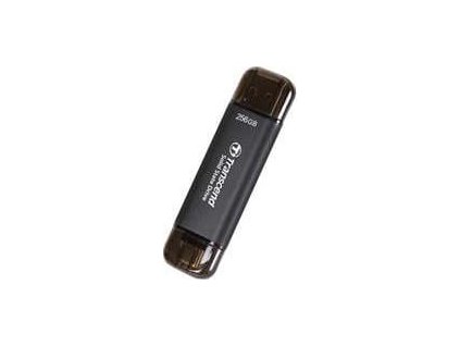 transcend esd310c 256gb external ssd usb 10gbps type c a ig490670