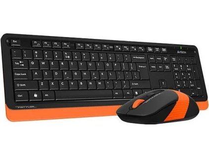 a4tech set klavesnice a mysi fg1010 fstyler bezdratovy oranzovy ien332477