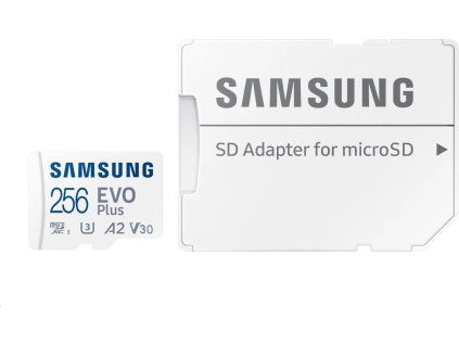 samsung microsdxc 256gb evo plus sd adapter ien520799