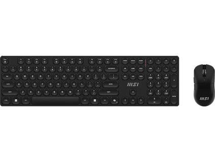 msi forge k210 wireless combo black ien578657