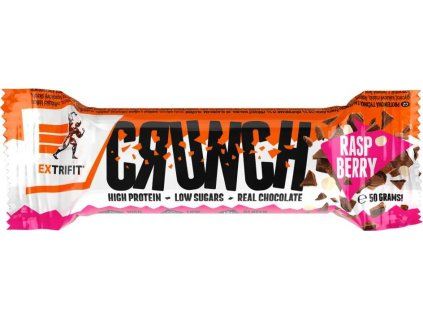 extrifit protein bar crunch 50 g raspberry ien566605