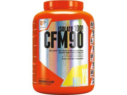 extrifit cfm instant whey isolate 90 2000 g vanilka ien572891