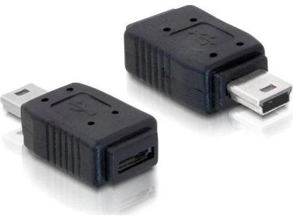 delock redukce usb mini samec na usb micro b samice 65155 ien157158