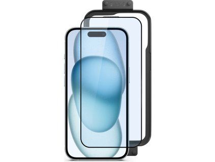 epico edge to edge glass 2 pack with installation frame iphone 15 plus ien501436