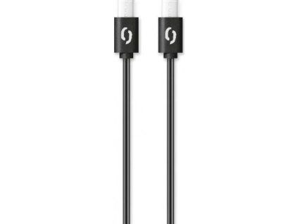 datovy kabel aligator power 3a usb c usb c 1m cerny ien382355