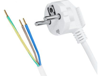 solight flexo kabel 3x 1 5mm2 bila 2m ien473282