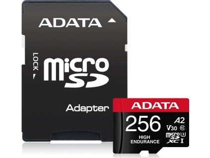adata 256gb microsdxc uhs i u3 v30s high adapter ien557703