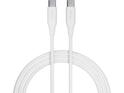 datovy kabel allity auc 02 usb c usb c 1m 60w bily ien533700