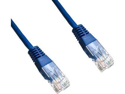datacom patch cord utp cat6 0 25m modry ien220714
