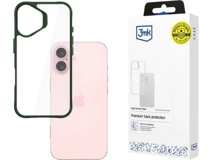 3mk satin armor case green pro apple iphone 16 ien528521