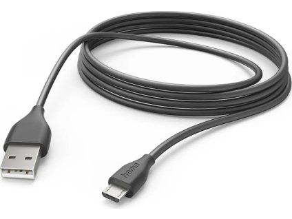 hama kabel micro usb 3 m cerna ien496073