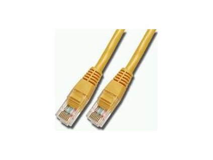 patch kabel 0 5m utp zluty ig41546