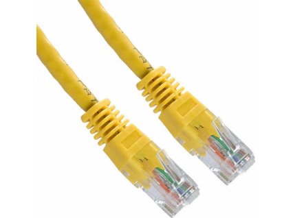 premiumcord patch kabel utp rj45 rj45 level 5e 2m zluta ien80391