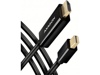 AXAGON RVDM-HI14C2, miniDisplayPort -> HDMI 1.4 redukce / kabel 1,8m