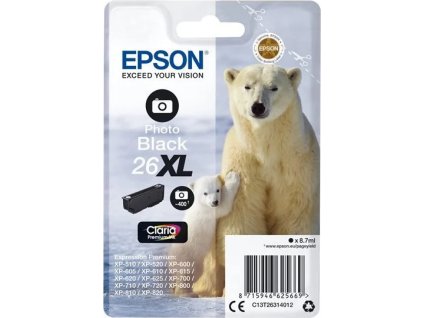 epson t2631 singlepack 26xl foto cerna original ien268852