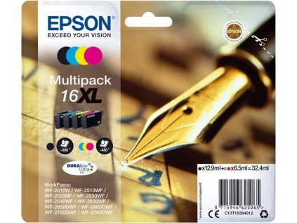 epson t1636 16xl series pen and crossword multipack original ien264265