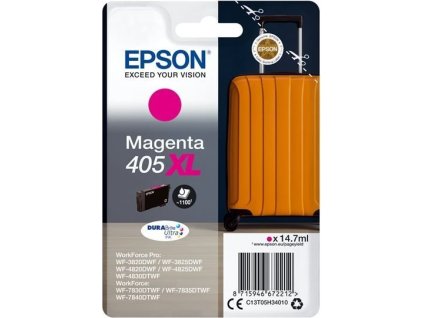 Epson 405XL - purpurová - originál - inkoustová cartridge