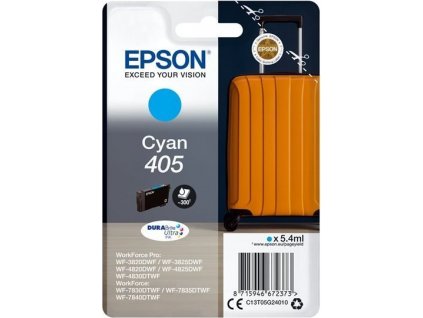 Epson 405 - azurová - originál - inkoustová cartridge