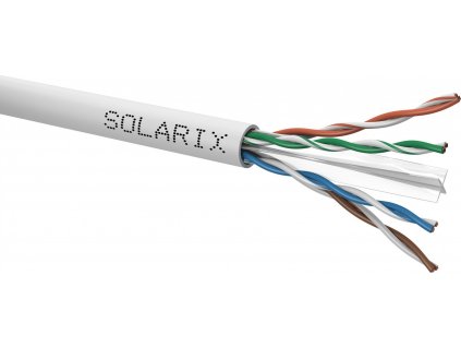 SOLARIX kabel, CAT6, UTP PVC, 500m, špulka