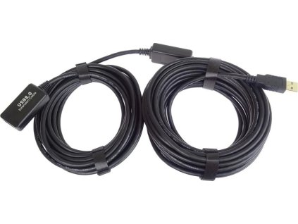 premiumcord usb 2 0 repeater a prodluzovaci kabel a m a f 10m ien111832