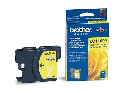 brother inkoust lc 1100y yellow 325 stran originalni ien93015