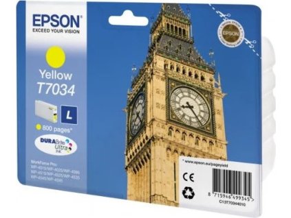 epson t7034 l yellow az 800 stran pro serie wp4000 4500 wp 4015 wp 4025 wp 4515 wp 4525 wp 4535 wp 4545 originalni ien133357