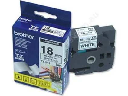 brother tz 243 bila modra 18mm laminovana ien123006
