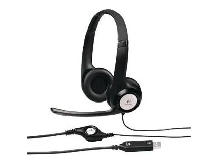 logitech stereo headset h390 usb graphite ien149996