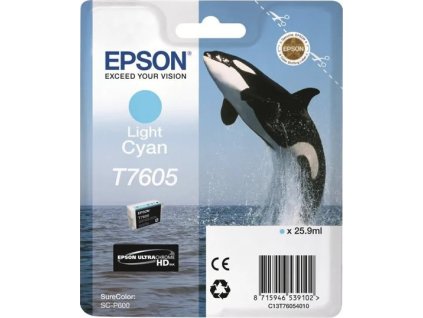 epson t7605 light cyan svetle azurova originalni ien337547