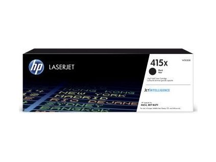 HP 415X Black Toner (W2030X) - originální