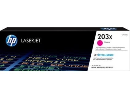 hp 203x magenta toner cf543x originalni ien282901